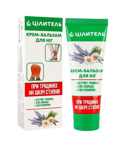 Целитель крем-бальзам для ног, 70г /Tzelitel for feet , 70g